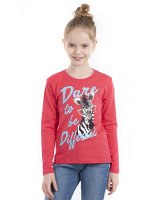 Baby Style МД 2186-Д-10 Футболка для девочек с длинными рукавами