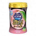 HERS Bath Labo, Увлажняющая соль для ванны с восстанавливающим эффектом с гиалуроновой кислотой (с ароматом персика), банка 600 гр., Япония