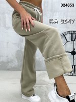 Брюки с начёсом