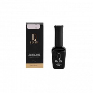 База для гель лака камуфлирующая Nude base, 10 мл (18 Rose frappe/ Розовый фраппе) IQ Beauty №18