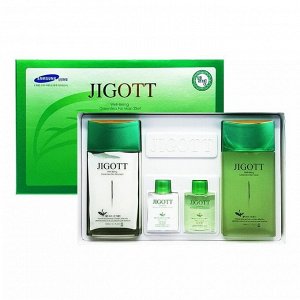 Мужской набор для лица с экстрактом зеленого чая JIGOTT Well-Being Green Tea Homme Skin Care