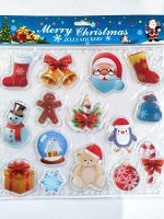 Наклейки новогодние набор &quot;Merry Christmas&quot;