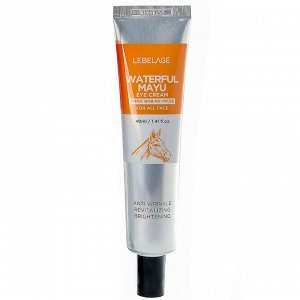 Крем для век с Лошадиным маслом, Увлажняющий, LEBELAGE Eye Cream Waterful Mayu, 40 мл