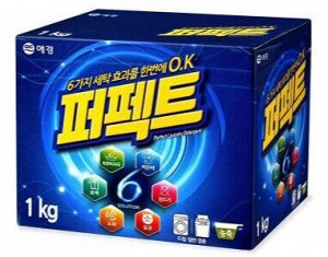Стиральный порошок Aekyung Perfect Multy Solution 1кг Корея