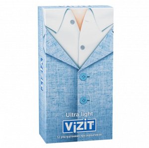 Презервативы VIZIT N12 Ultra light Ультратонкие (Richter)