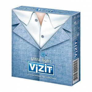 Презервативы VIZIT N3 Ultra light Ультратонкие (Richter)