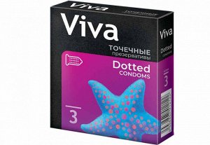 Презервативы VIVA N3 точечные
