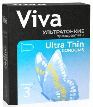 Презервативы VIVA N3 ультратонкие