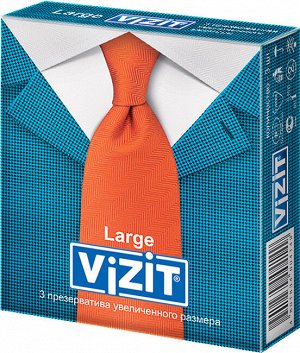 Презервативы VIZIT N3 Large (увеличенного размера)