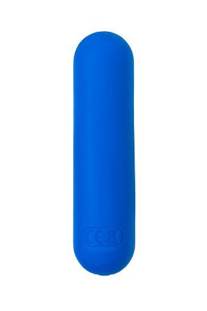 Вибропуля A-Toys by TOYFA NEP, силикон, синий, 8 см