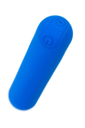 Вибропуля A-Toys by TOYFA NEP, силикон, синий, 8 см