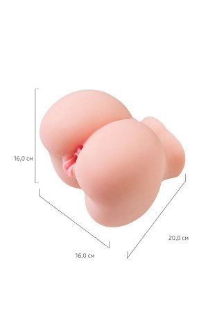 Мастурбатор реалистичный Juicy Pussy by TOYFA Giovanna, TPE, телесный, 20 см