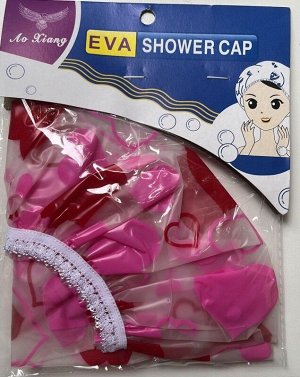 Полиэтиленовая шапочка для волос Eva Shower Cap