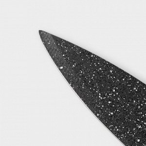 Нож кухонный - шеф Доляна «Мрамор», лезвие 20 см