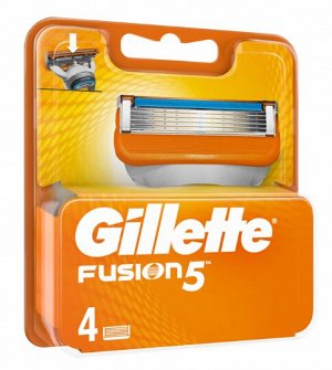 GILLETTE FUSION Кассеты сменные.д/бр. 4шт