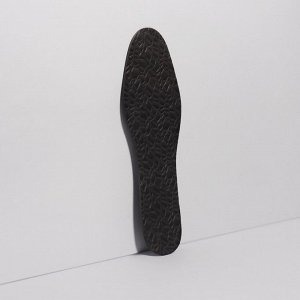 Стельки для обуви, универсальные, 36-46 р-р, 29 см, пара, цвет чёрный