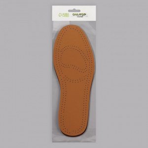 СИМА-ЛЕНД Стельки для обуви, универсальные, дышащие, 36-47 р-р, 28,5 см, пара, цвет бежевый