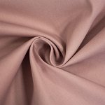 Ткань Хлопок-стрейч однотонная пыльная роза, сol.13