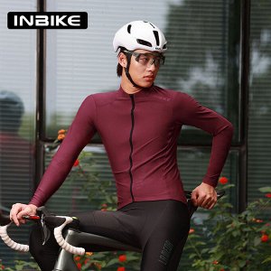 Теплое велосипедное джерси INBIKE INW-022. Красный