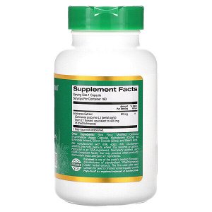 CALIFORNIA GOLD NUTRITION EuroHerbs, Экстракт Эхинацеи 80 мг, 180 капс.