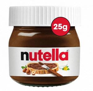 Самая маленькая Nutella в мире! Шоколадная паста Нутелла мини / Нутела из Европы 25 гр