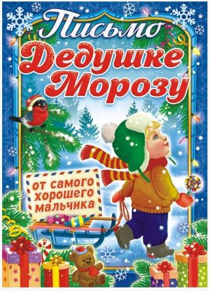 Письмо Деду Морозу А5 (от мальчика)