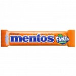 Жевательная конфета Ментос мини со вкусом фанты Mentos mini Fanta Orange 10 гр