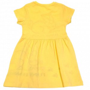 36142 Платье для девочки желтый,мятный