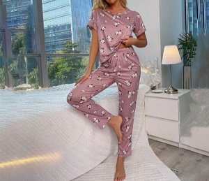 Комплект футболка+брюки+на глаза