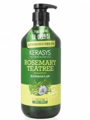 "Kerasys" Шампунь с маслом чайного дерева и розмарином 800 мл