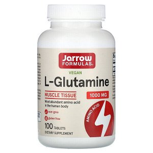 Jarrow Formulas L-Glutamine 1000 mg 100 таб