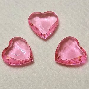 Декор для творчества Сердце 2,5см, 1шт
