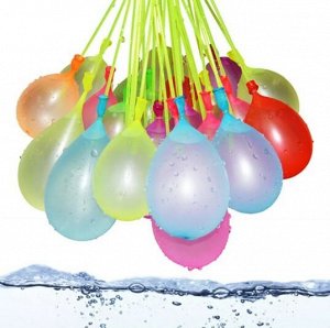 Водяные шары - водные бомбочки Happy Baby Balloons для детей (37 шт)