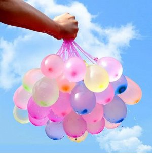 Водяные шары - водные бомбочки Happy Baby Balloons для детей (37 шт)