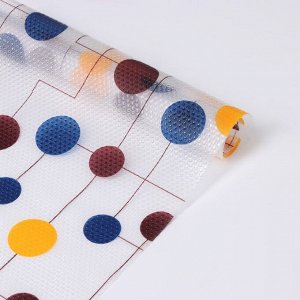 Коврик противоскользящий Доляна Color, 30*90 см