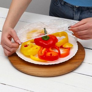 Набор пакетов для сохранения свежести продуктов с резинкой, * до 32 см, 100 шт.