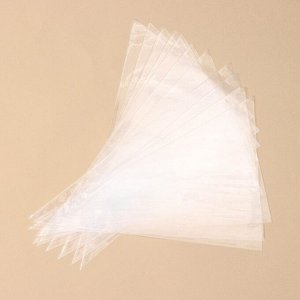 Кондитерские мешки KONFINETTA, 36x20 см, 50 шт, цвет прозрачный