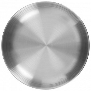 Миска походная Maclay, глубокая, d=13.5 см, нержавеющая сталь