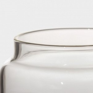 Банки для сыпучих продуктов BellaTenero «Эко», 3 предмета: 350/800/1200 мл, с бамбуковой крышкой, стекло, прозрачная