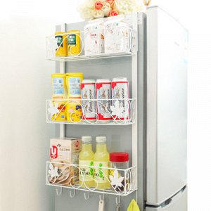 Полочка Металлическая,удобная полочка на боковую сторону холодильника