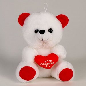 Мягкая игрушка «Обожаю», медведь