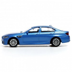 Машина металлическая BMW M5, 1:43, цвет синий
