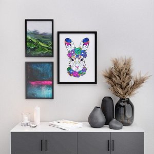 Пазл фигурный деревянный Fabulous Rabbit, размер 17х27 см, 118 деталей