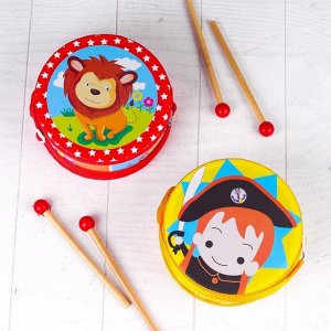 Музыкальная игрушка «Барабан», МИКС