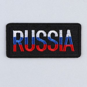 Термоаппликация "Russia", 7 х 4 см