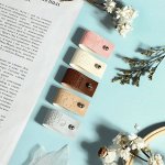 Набор бирок с кнопкой «Hand made», 5 видов, 8 * 1,8 см, 10 шт, цвет разноцветный
