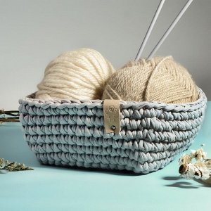 Набор бирок с кнопкой Hand made, 8x1.8 см, 10 шт., разноцветный