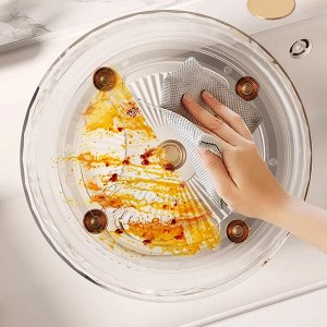 Вращающийся органайзер для кухни, круглый органайзер для специй и приправ, 1 шт., 27 х 7 см.