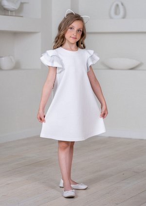 Лаврента нарядное платье белый