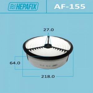 Воздушный фильтр A-155 "Hepafix"
